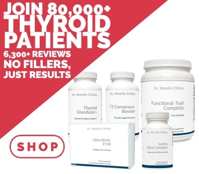 join 80,000 other thyroid patients who have used dr. westin childs' thyroid support supplements.