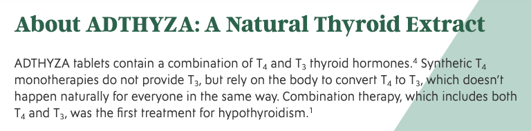 brief overview of adthyza thyroid medication