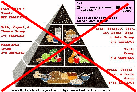 standard American food pyramid