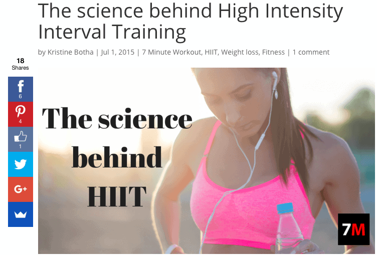 the science behind high intensity interval training