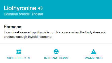 definition of liothyronine