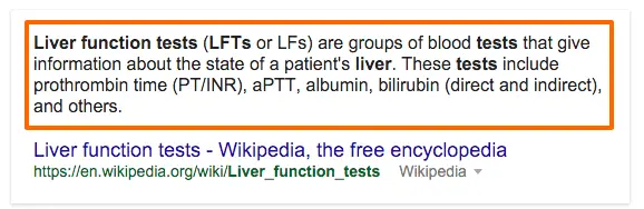 definition of liver function tests