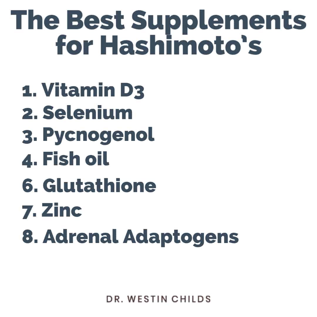 a list of 8 supplements to treat hashimoto's thyroiditis a list of 8 supplements to treat hashimoto's thyroiditis