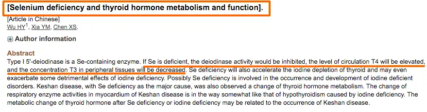 how selenium deficiency impacts thyroid function