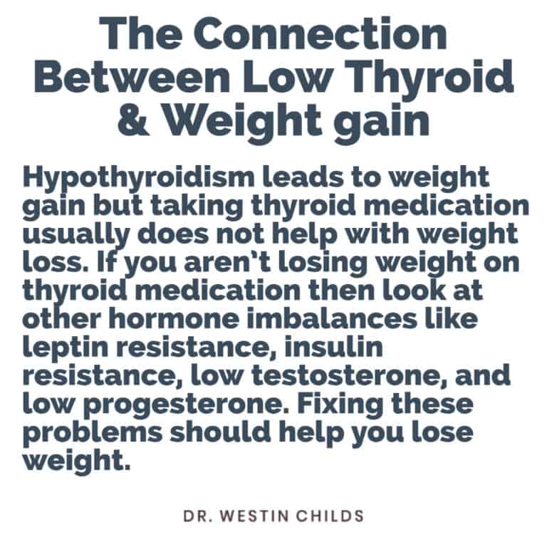 The Connection between Low Thyroid & Weight Gain