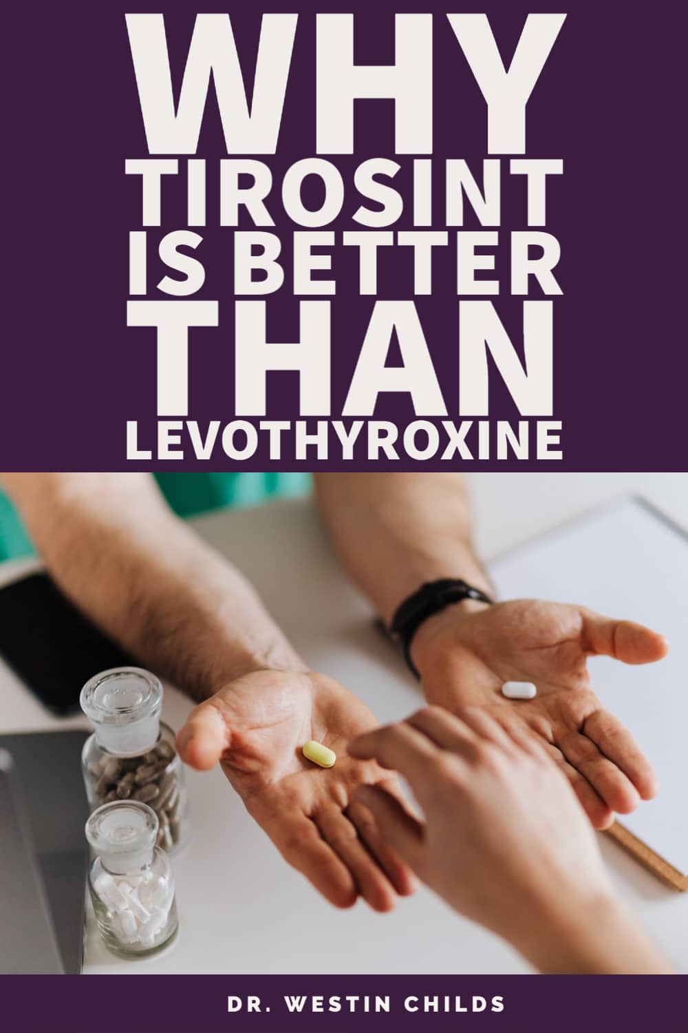 why tirosint is better than levothyroxine pinterest image. 