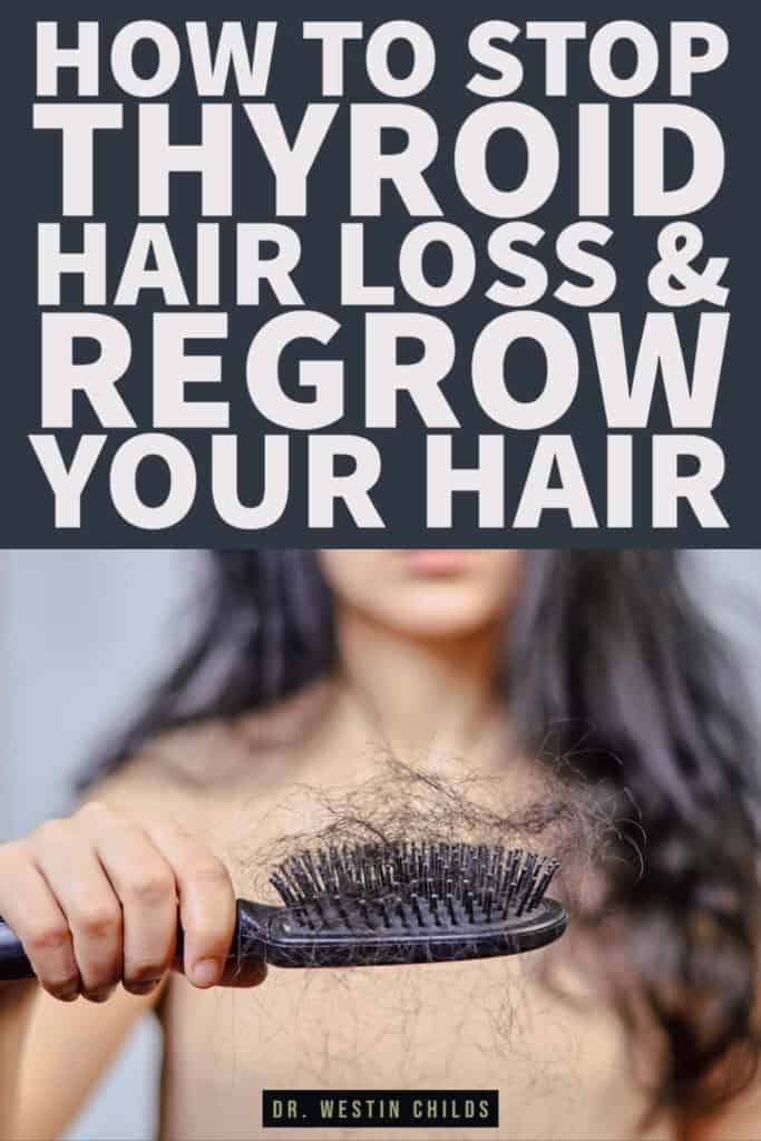 how to stop thyroid hair loss and regrow your hair