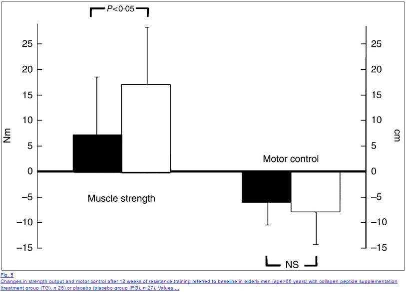 hydrolyzed collagen increases muscle mass and muscle strength