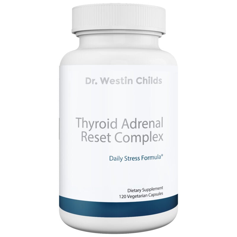 Thyroid adrenal reset complex front bottle image 1500 x 1500