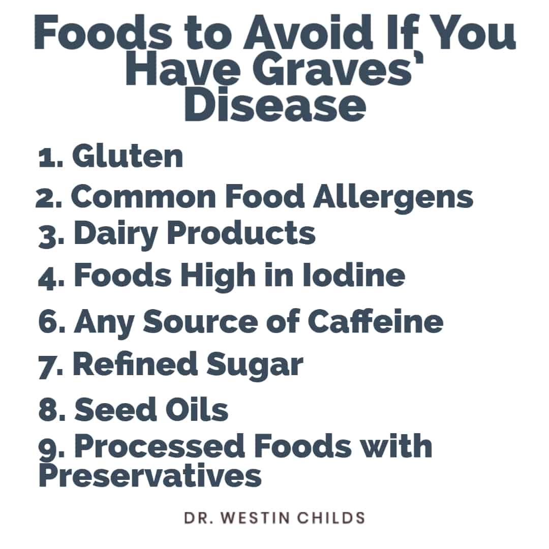 list of 9 foods to avoid if you have graves' disease