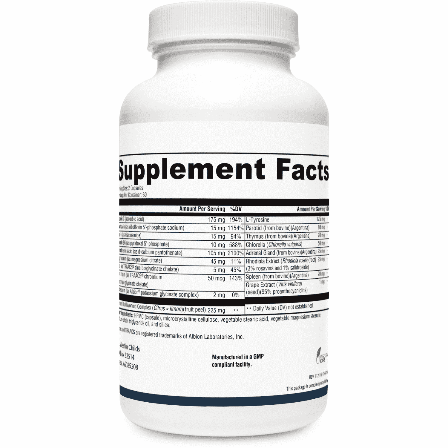 Thyroid Adrenal Reset Complex by Dr. Westin Childs