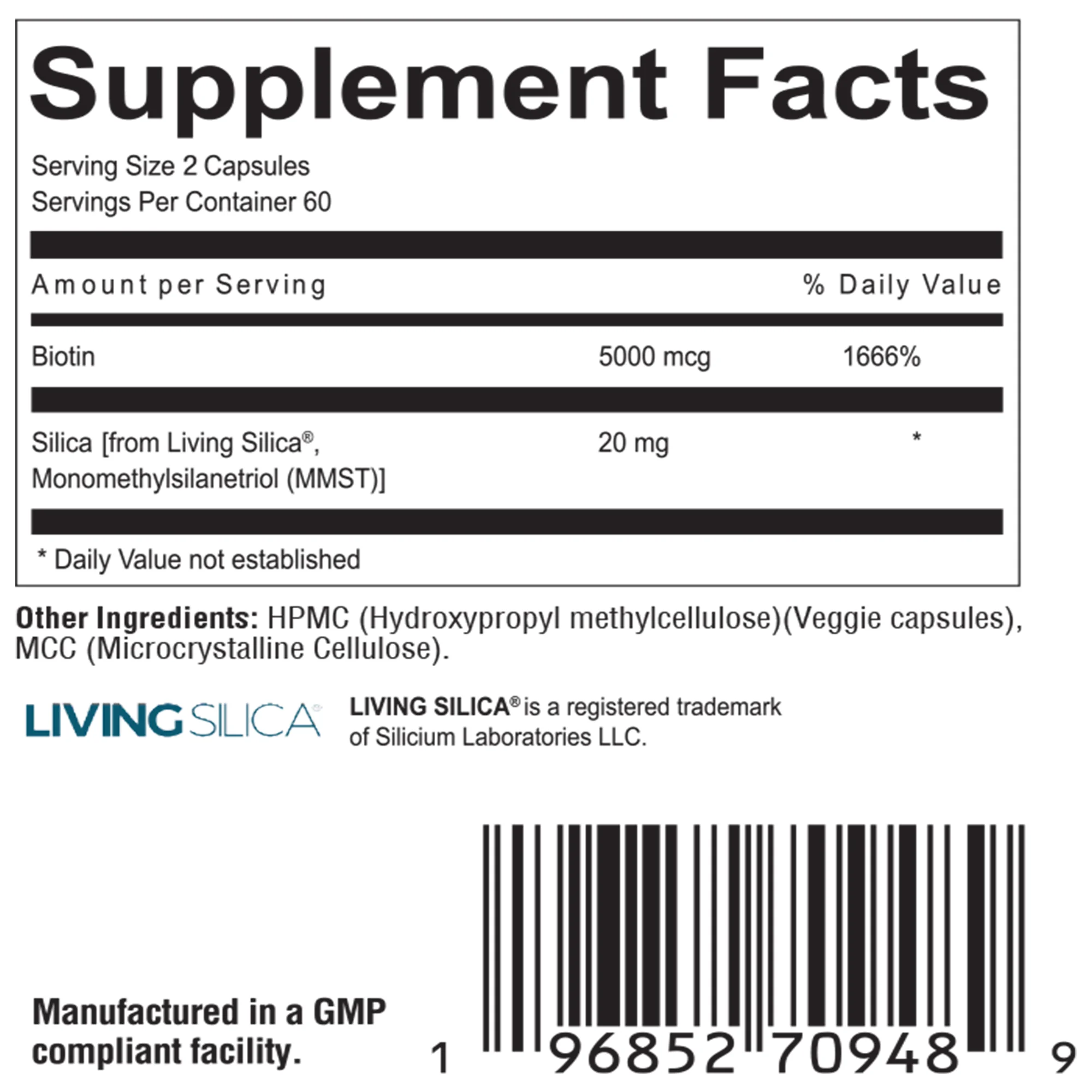 SFP thyroid hair regrowth complex with MMST and biotin for hair loss