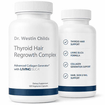 thyroid hair regrowth complex skin nails and collagen support for hypo and hashimotos
