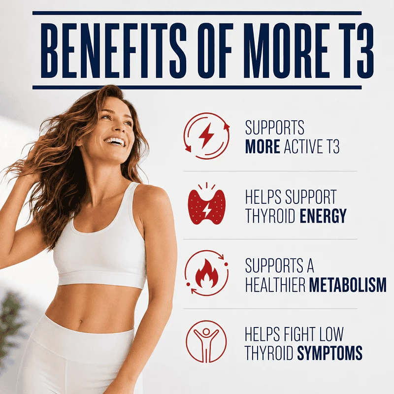 benefits of t3 conversion booster for thyroid patients