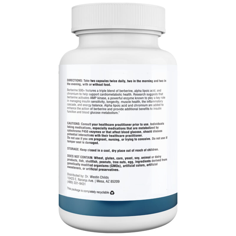 berberine 500+ side bottle image 1500 x 1500