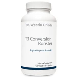 T3 conversion booster front bottle image.