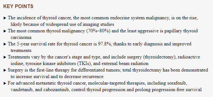 thyroid cancer basic statistics