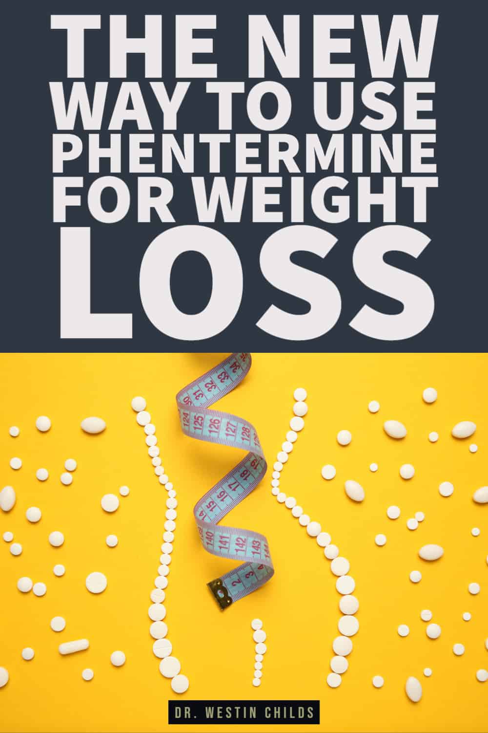 the new way to use phentermine for weight loss pinterest image. 