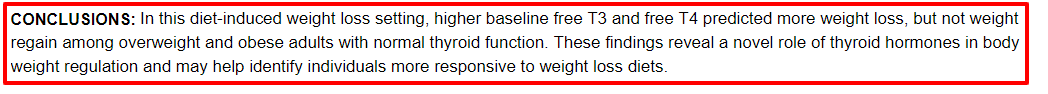 Np thyroid can help with weight loss due to the t3 content in it