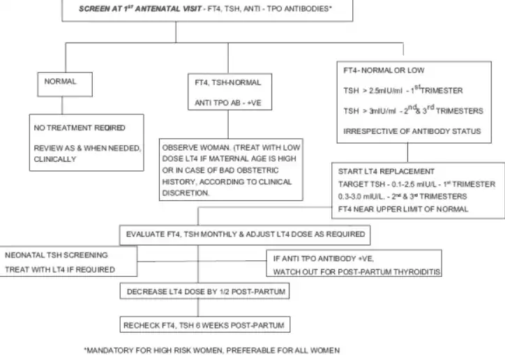 Tsh Levels During Pregnancy Chart