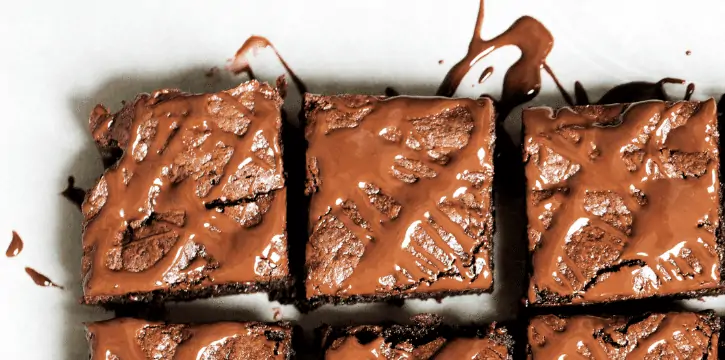 grain free tahini brownies