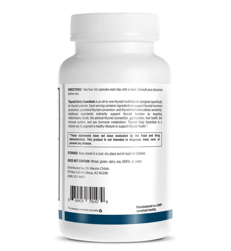 thyroid daily essentials how to use this product