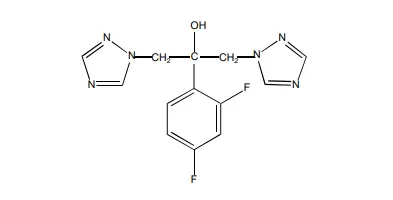 fluconazole chemical structure