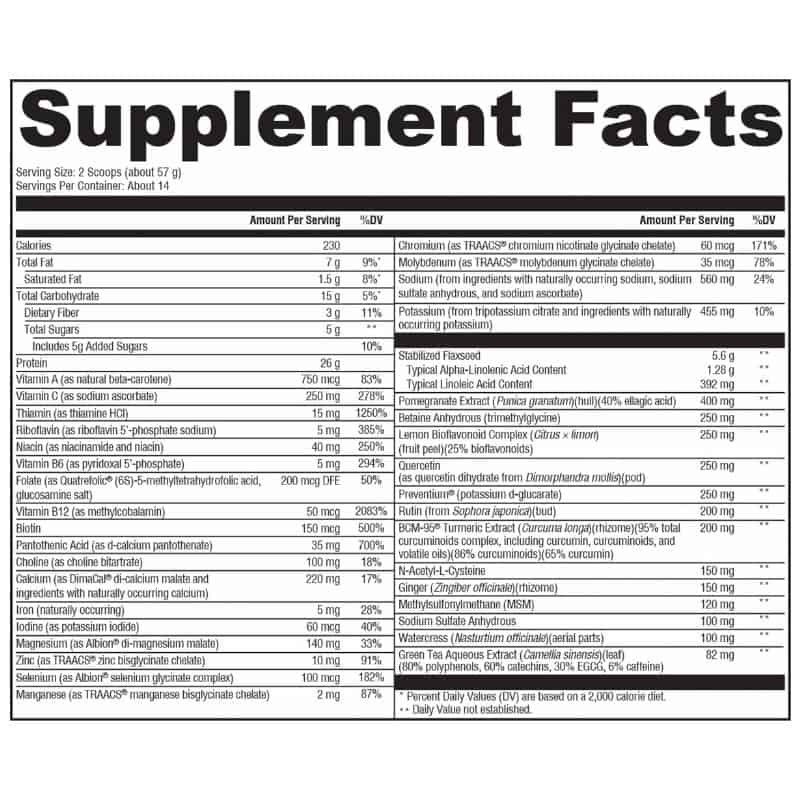 functional fuel detox supplement facts and full ingredient list functional fuel detox supplement facts and full ingredient list