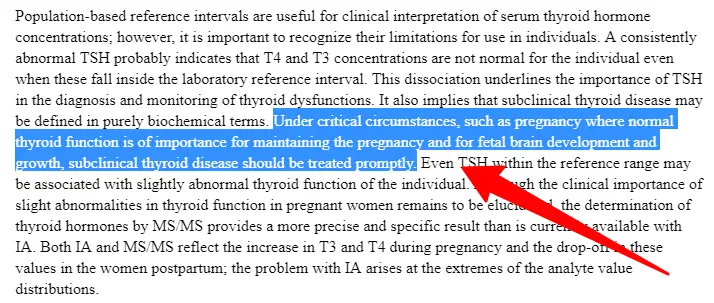 hypothyroidism may cause fetal developmental issues if not treated