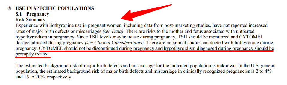 using cytomel during pregnancy FDA using cytomel during pregnancy FDA