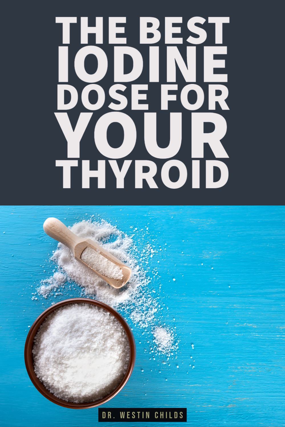 the best iodine dose for your thyroid the best iodine dose for your thyroid