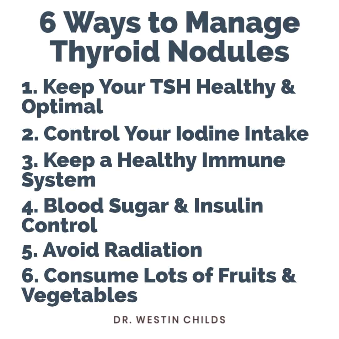 6 ways to manage thyroid nodules