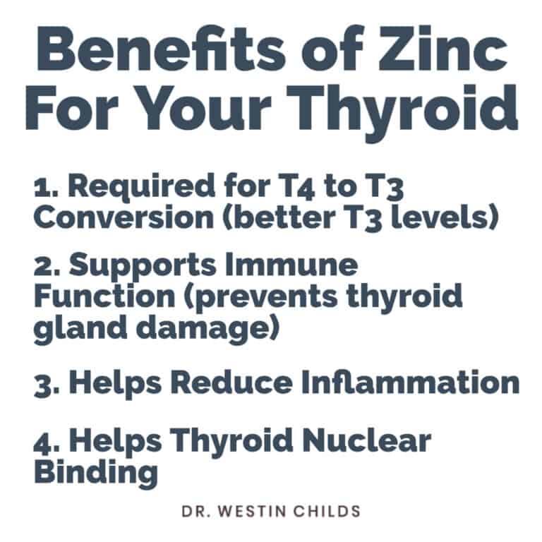 How Zinc Boosts Thyroid Function Dr. Westin Childs