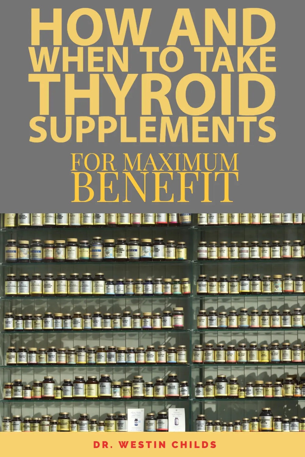 how you should be taking thyroid supplements