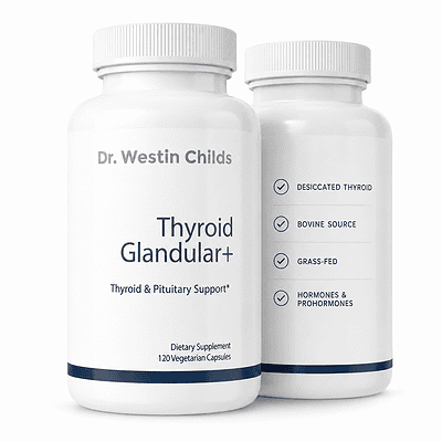 image of thyroid glandular support supplement for hypothyroid and hashimotos