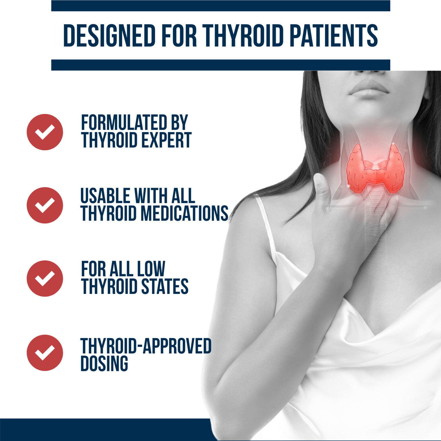 Thyroid Glandular+ GrassFed Bovine Desiccated Thyroid Support