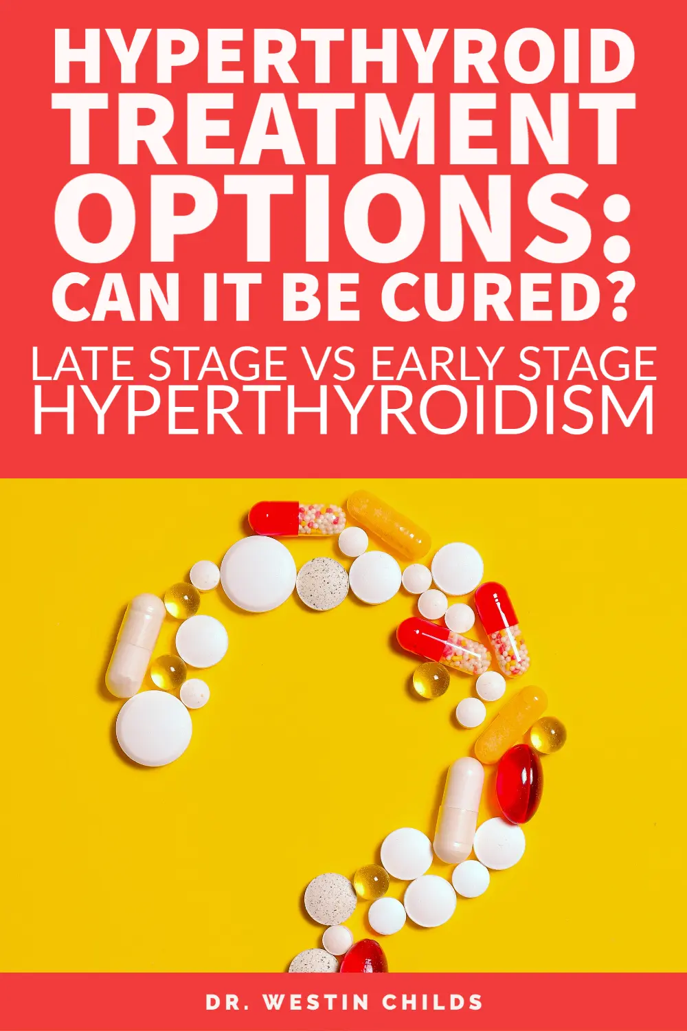 hyperthyroid treatment options - late stage vs early stage disease