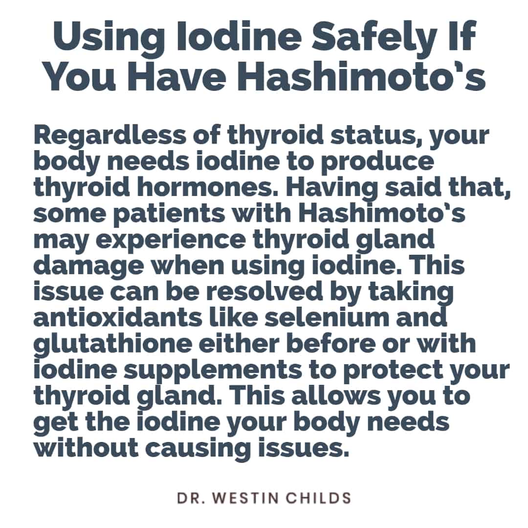 using iodine safely if you have hashimoto's