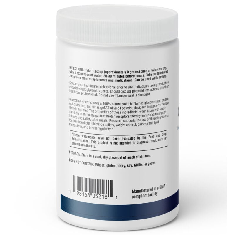 Glucoslow fiber side bottle image 1500 x 1500