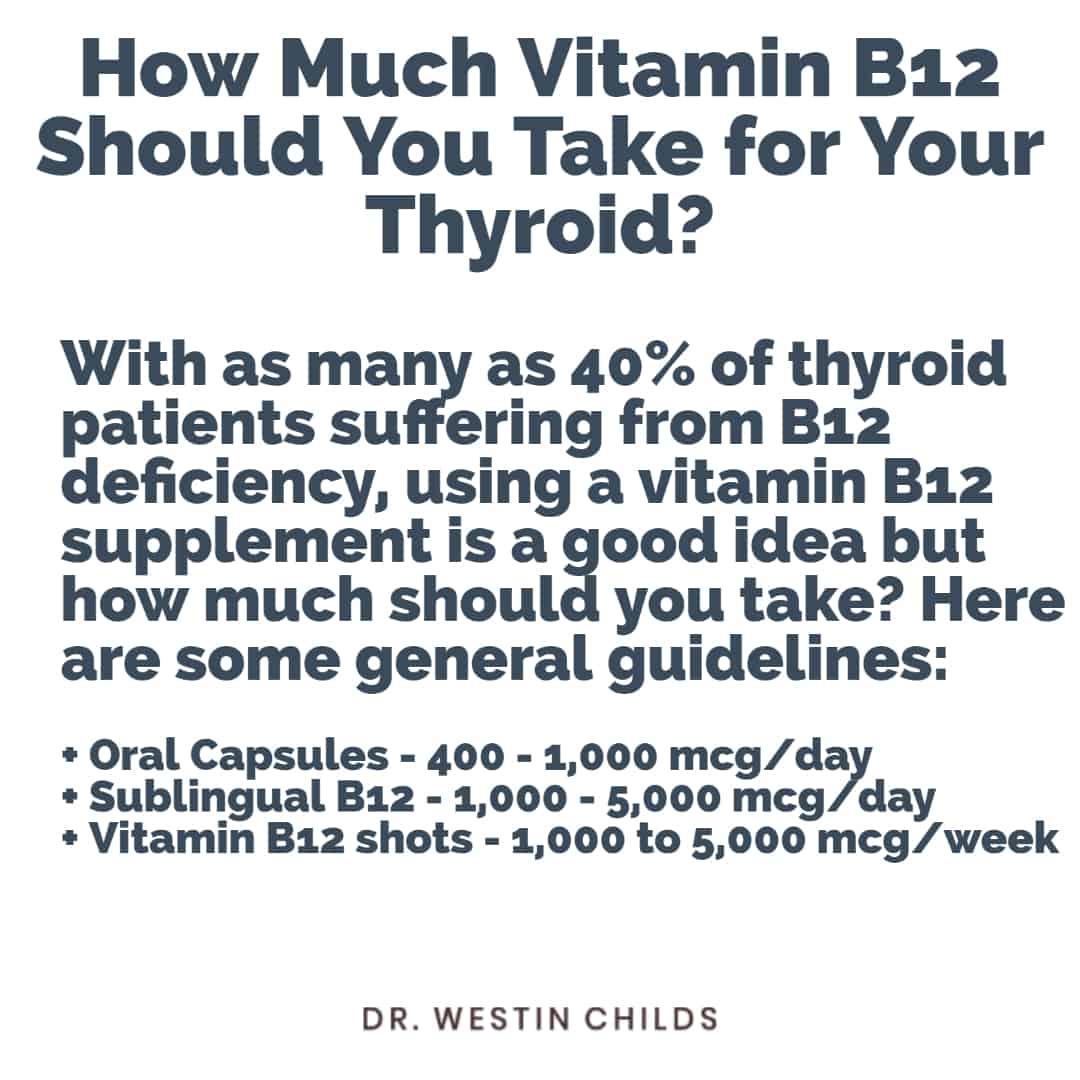 how much vitamin b12 should you take for your thyroid how much vitamin b12 should you take for your thyroid