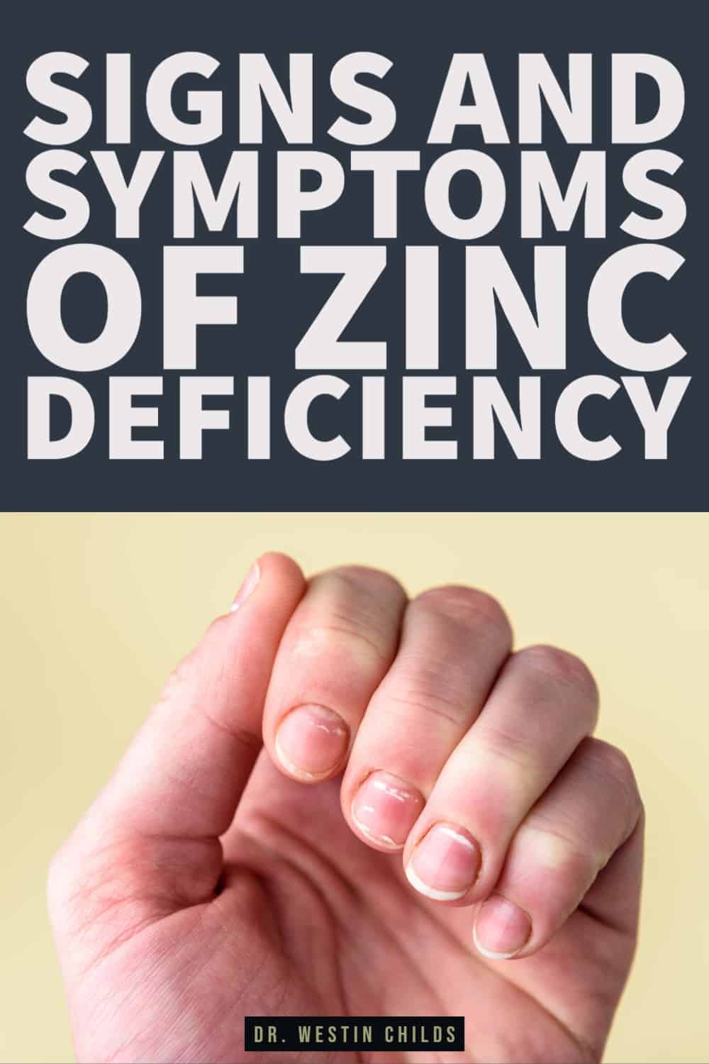 early warning signs of zinc deficiency that you should know