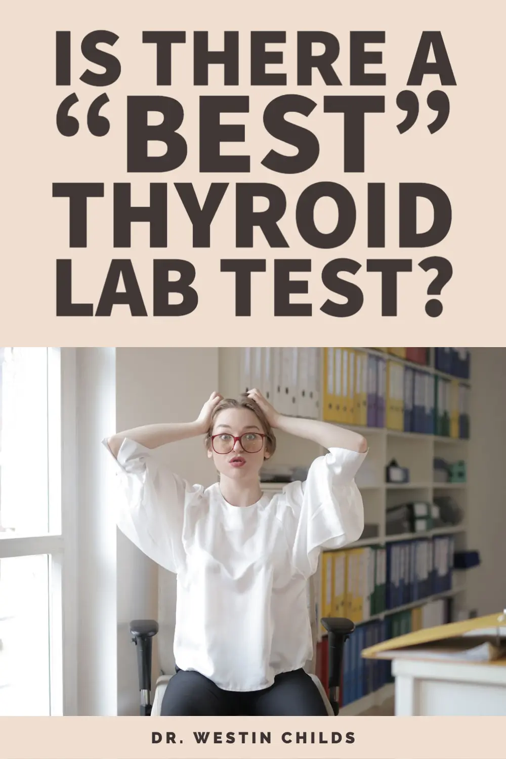 is there a single best thyroid lab test? pinterest image. 