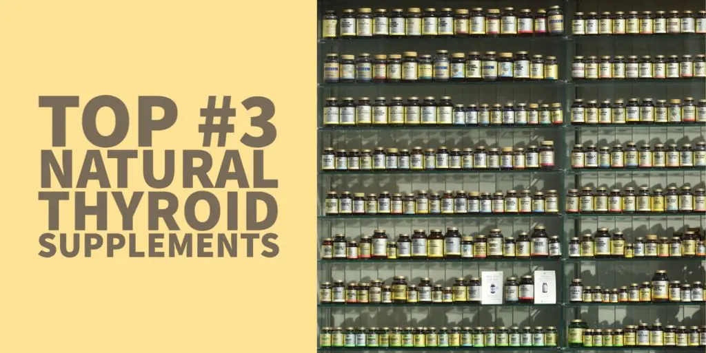 The Top 3 Natural Thyroid Supplements to Increase T3 & T4 Levels