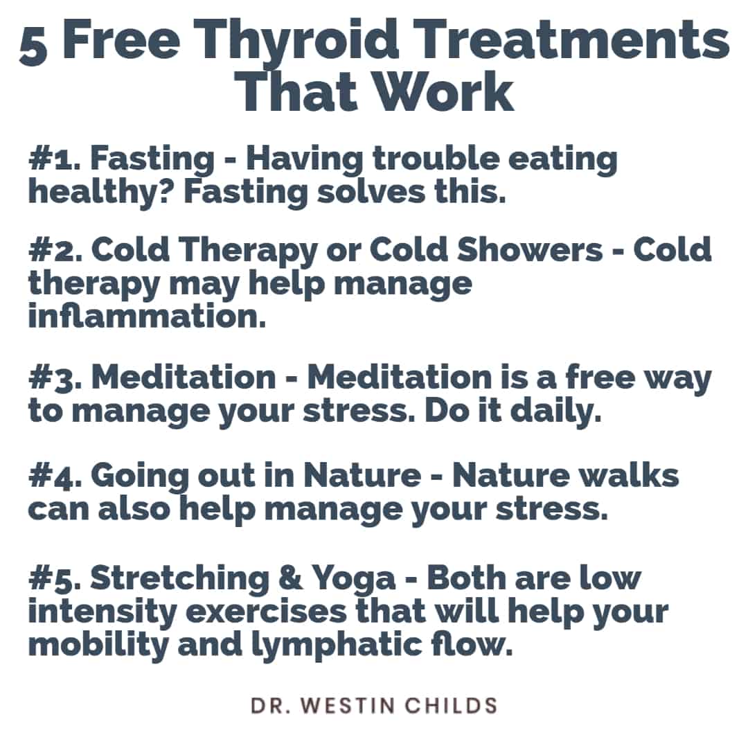 5 free thyroid treatments that actually work