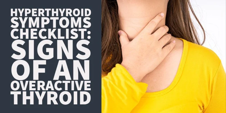 hyperthyroid symptoms - how to tell if you have an overactive thyroid