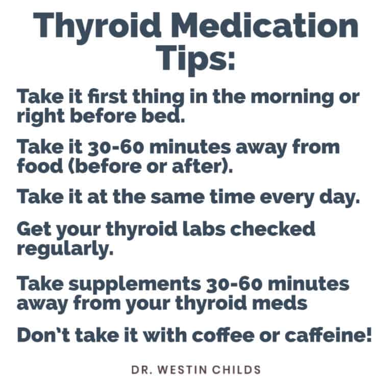 Can You Take Rhodiola With Thyroid Medication How to Take Your Thyroid Medication Correctly