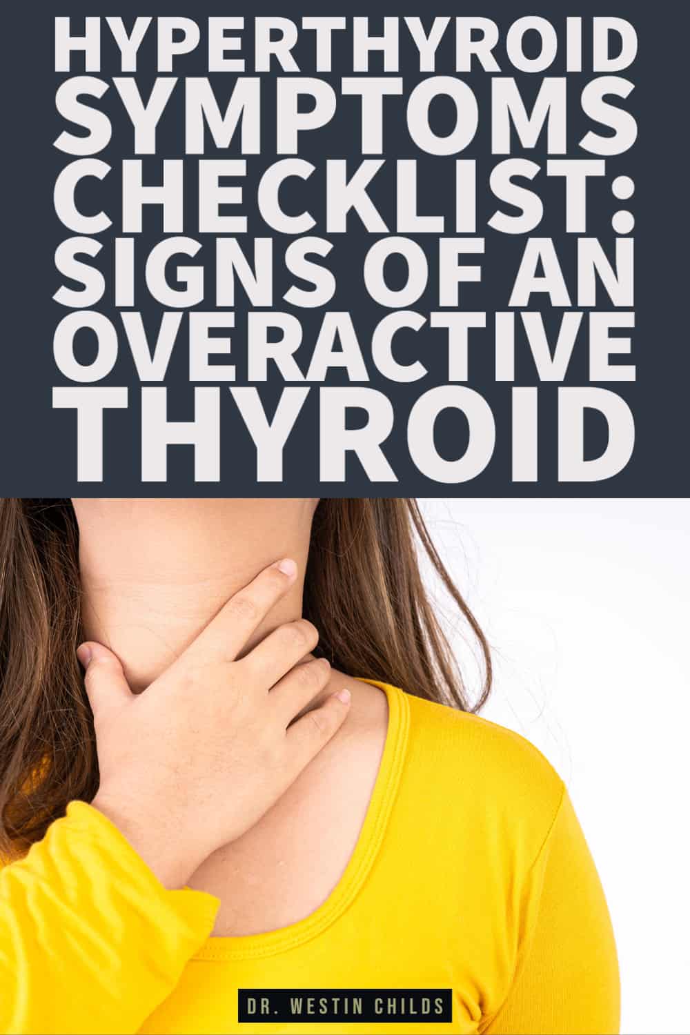 use this symptom checklist if you think you have hyperthyroidism