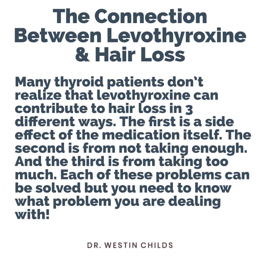 the connection between levothyroxine and hair loss