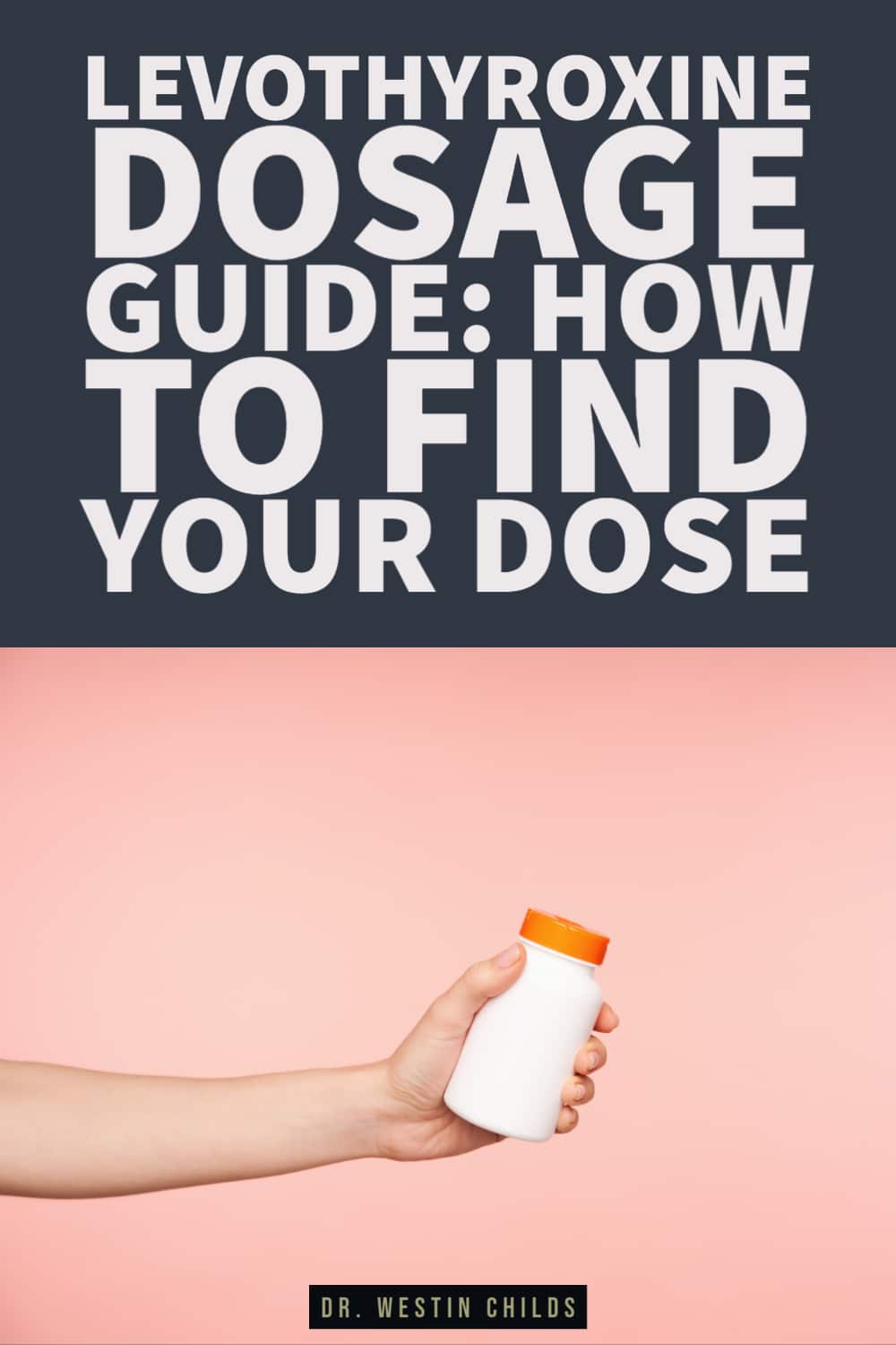 how to find your dose of levothyroxine pinterest image