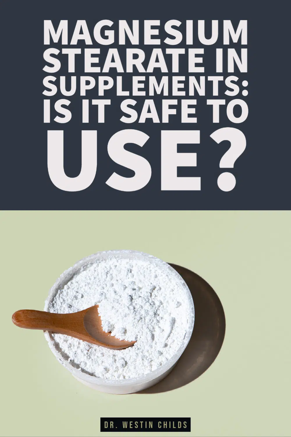 magnesium stearate in supplements